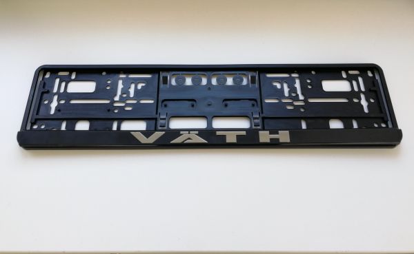 VÄTH Kennzeichenhalter, Kennzeichenrahmen, Nummerschildhalter